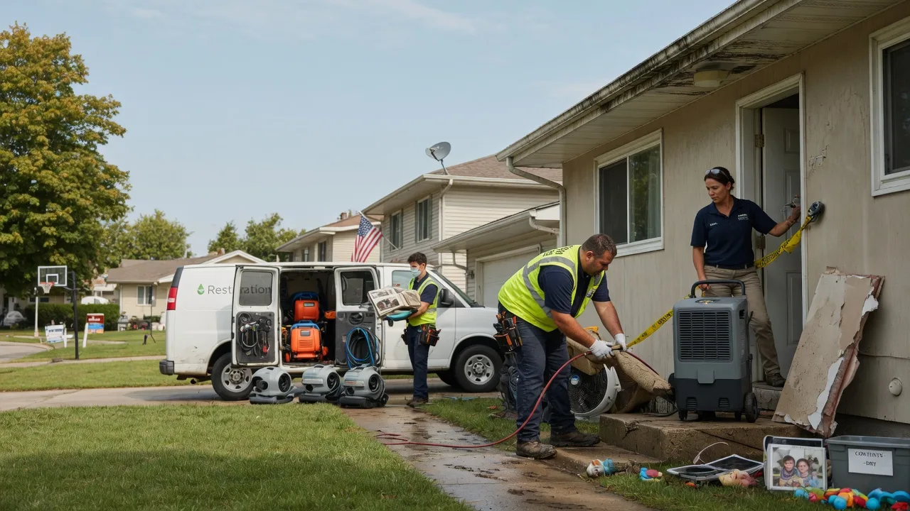Water Damage Restoration in Greenville, PA near me